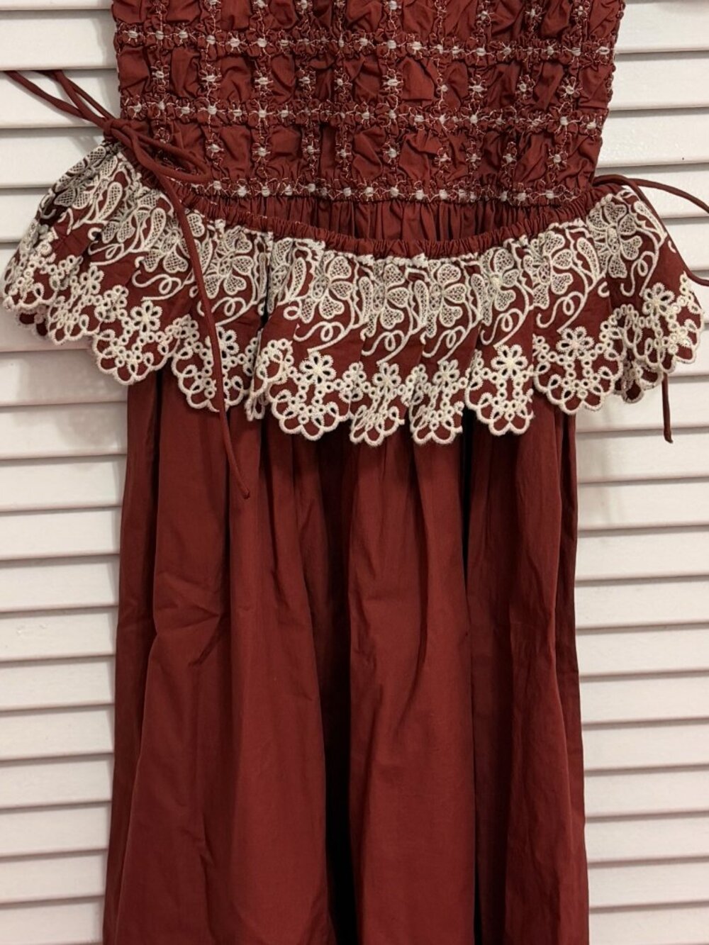 NWT GORGEOUS Damson Madder DRESS - Picture 5 of 5